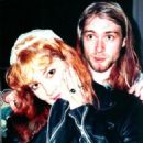 Kurt Cobain and Tracy Marander