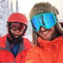 Lewis Hamilton goes snowboarding in Canada as he celebrates a white Christmas
