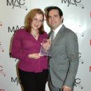 Mary Dimino and Mario Cantone on Red Carpet at 2010 MAC Awards