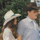 Larry Hagman and Mary Crosby