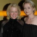 Pennie Lane and Kim Richter, looking pretty darn famous at an EMP dinner honoring Heart
