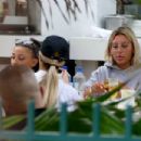 Gia Giudice – With rumoured fiance Christian Carmichael out at the Fountainblue in Miami