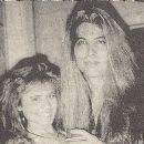 Danny Simon of Jailhouse and his girlfriend Sam at Jani Lane's private party 1990