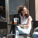 Emmy Rossum – Spotted heading out to Starbucks in Los Angeles