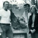 Clint Eastwood, Frank Frazetta and Sondra Locke