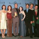 The Cast of "Scream" attends The 1997 MTV Movie Awards