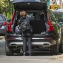 Kay Burley – Seen at her car outside her London home