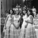 Lawrence Welk and Mary Lou Metzger, Cissy King, Sandi Griffiths, Anacani Echeverria