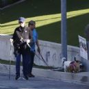 Cybill Shepherd – Seen while on a dog walk in Los Angeles