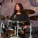 Hoglan with Testament in 2013