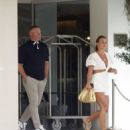 Coleen Rooney – Spotted while leaving her hotel in Ibiza
