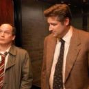 Tom Bastounes as Dave Murcheson and Guy Van Swearingen as Billy Goldman in Michael Keaton drama 'The Merry Gentleman.'