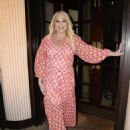Vanessa Feltz – Arriving at James Whale MBE after party in London