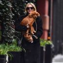 Julianne Hough – Seen with her dog Sunny in a SoHo – New York