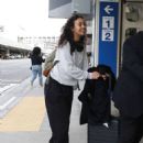 Alisha Boe – Pictured at LAX Airport in Los Angeles