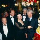 Valerie Lemercier, Jean Carmet, Jacques Toubon, Juliette Binoche, Daniel Toscan Du Plantier and Alain Resnais   - Cesar Film Awards (1994)