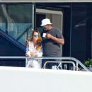 Michael Jordan & Wife Yvette Prieto Soak In Romantic Views Of St. Tropez On Yacht Vacation