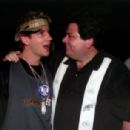 Jamie Kennedy (left) and Director John Whitesell on the set of Warner Bros. Pictures hip-hop comedy 'Malibu's Most Wanted.'