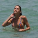 Gigi Paris – In a bikini hits the beach in Miami