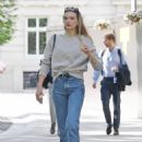 Lily Donaldson – Out for a walk in London