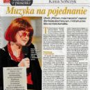 Katarzyna Sobczyk - Dobry Tydzień Magazine Pictorial [Poland] (9 October 2023)