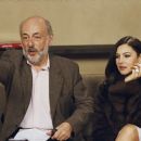 Bertrand Blier and Monica Bellucci in the scene of How Much Do You Love Me?
