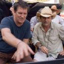 Director STEPHEN HOPKINS and director of photography PETER LEVY on the set of Warner Bros. Pictures’ and Village Roadshow Pictures’ supernatural thriller “The Reaping,” distributed by Warner Bros. Pictures. The film stars Hilary Sw