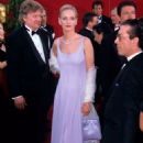 Uma Thurman and her father Robert Thurman At The 67th Annual Academy Awards - Arrivals (1995)