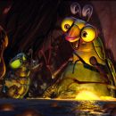 (Left to right) Lucas Nickle (voiced by ZACH TYLER EISEN), Fly (voiced by MARK DeCARLO), Beetle (voiced by ROB PAULSEN) and Glow Worm (voiced by S. SCOTT BULLOCK) in Warner Bros. Pictures’ and Legendary Pictures’ animated family adventure &#82