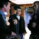 Val Kilmer, Writer and Director David Mamet and Derek Luke on the set of Franchise Pictures’ “Spartan,” also starring William H. Macy, distributed by Warner Bros. Pictures.