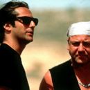 Director Jonathan Glazer and Ray Winstone on the set of Fox Searchlight's Sexy Beast - 2001