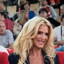 Victoria Silvstedt – Basket ball match between AS Monaco and Bayern Munich in Monaco