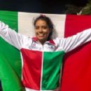 Mexican female high jumpers