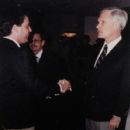 George Fauci and Ted Turner
