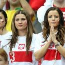 Anna Stachurska, Magdalena Wojtkowiak and Ewa Piszczek in match Poland - Russia