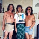 Christian C. Perkins, Mick Jagger and Jonathan Perkins in France