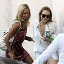 Lindsay Lohan and Lady Victoria Hervey