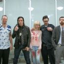 Jeff Hilliard, Jeordie White, Pandie Suicide, Rob Patterson, London May behind the scenes of Massacre
