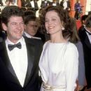 Jim Simpson and Sigourney Weaver attends The 61st Annual Academy Awards (1989)