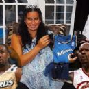 Laura Govan and Shaquille O'Neal