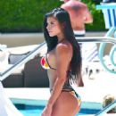 Marissa Jade in Bikini on the pool in Las Vegas