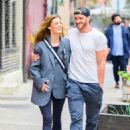 Nina Agdal – With Logan Paul seen on a SoHo shopping in New York