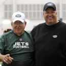Buddy Ryan With Son Rex, Head Coach Of The NY Jets