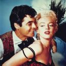 Rory Calhoun and Marilyn Monroe
