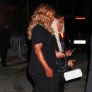 Serena Williams – Leaves the Valentino after party dinner during Paris Fashion Week