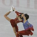 Chinese female ice dancers