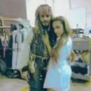 Johnny Depp and Kristen Stephenson-Pino