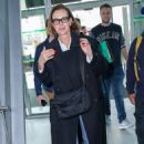 Carole Bouquet – Leaving the Cannes film festival 2023 at Nice Airport