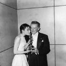 Audrey Hepburn and Jean Hersholt - The 26th Annual Academy Awards (1954)