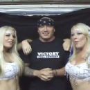 Krissy, Amber O'Neal and David "Kimo" Clutter
